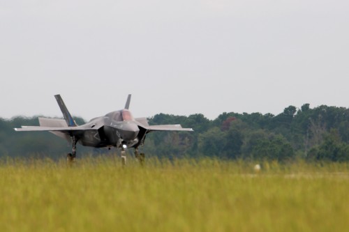 First F-35B arrives in Beaufort