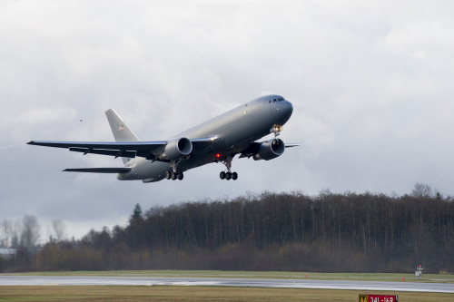 Boeing completes successful first flight in KC-46 program