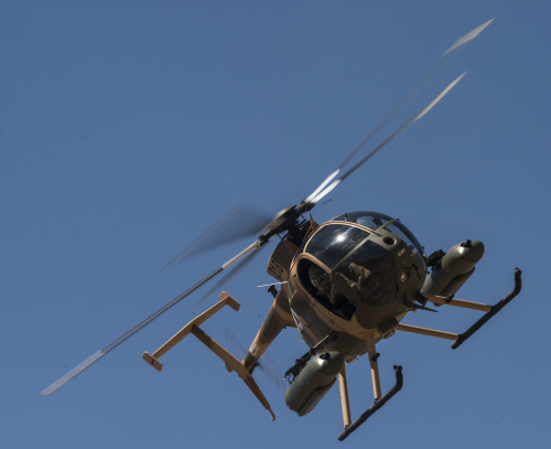 Afghan Air Force unveils its newest Close Air Attack Helicopter