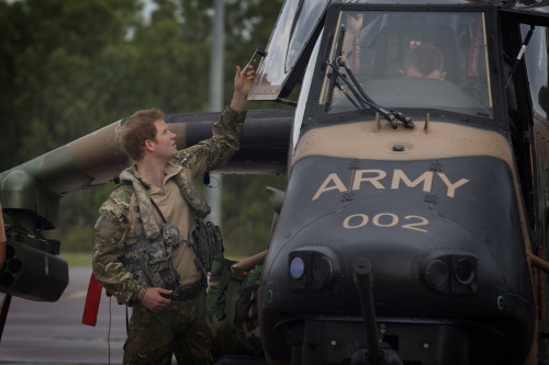 Captain Wales prepares for flight on an Armed Reconnaissance Helicopter (ARH) Tiger with the Australian Armys 1st Aviation Regiment, Darwin, Northern Territory.