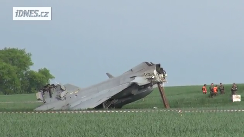 Hungarian Gripen crash
