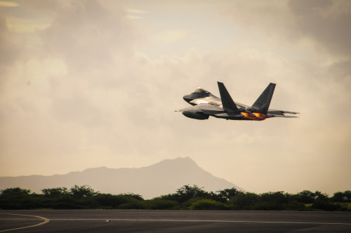 Hawaii Air National F-22