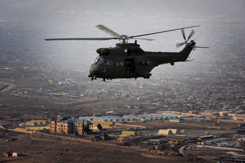 RAF Puma Mk2 Kabul, Afghanistan