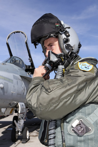 A Royal Australian Air Force pilot prepares to head out on a mission from Nellis Air Force Base during Exercise Red Flag 16-1.      *** Local Caption *** Exercise Red Flag 16-1 is an air combat training exercise which centres on the large force employment of aircraft in a high-end warfighting environment.  RF16-1 is being conducted from Nellis Air Force Base in Nevada, United States, from 25 January to 12 February 2016.  The aircraft will participate in the Nevada Test and Training Range (NTTR), and involve participants from the United States Air Force (USAF), United States Navy (USN), Royal Air Force (RAF) and Royal Australian Air Force (RAAF).