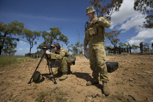 Joint Terminal Attack Controllers from Number 4 Squadron direct firepower on simulated targets at Townsville Field Training Area during Exercise Black Dagger.[/caption]

[caption id=