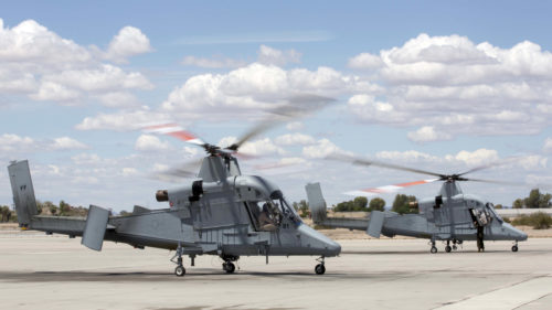 The Marine Corps’ first two Kaman K-MAX Helicopters arrived at Marine Corps Air Station Yuma, Ariz., Saturday, May 7, 2016. The K-MAX will be added to MCAS Yuma's already vast collection of military air assets, and will utilize the station’s ranges to strengthen training, testing and operations across the Marine Corps.