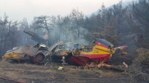 HAF CL-215 crash