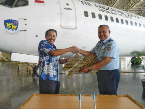 Lion Air TNI AU donation