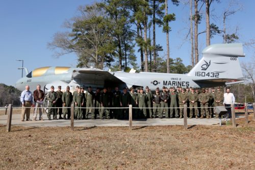 Prowler’s 40th anniversary commemorated aboard MCAS Cherry Point