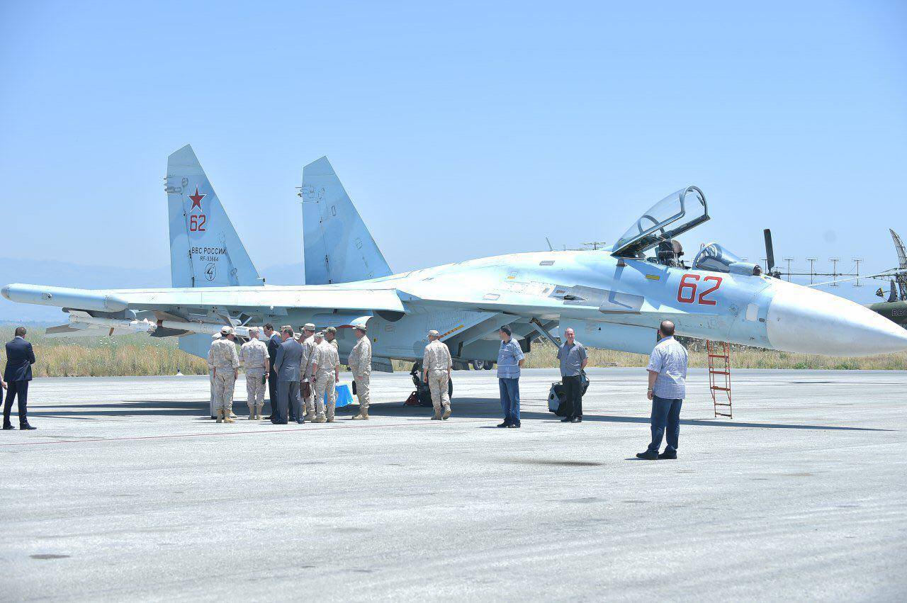 Su-27SM3 spotted in Syria; 62 Red is 