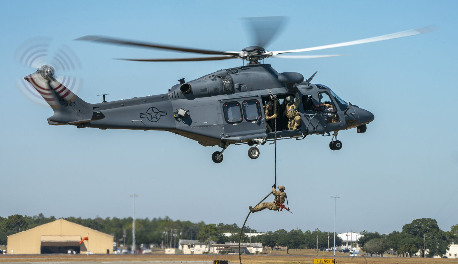 Boeing Delivers First Production Mh A Grey Wolf To U S Air Force