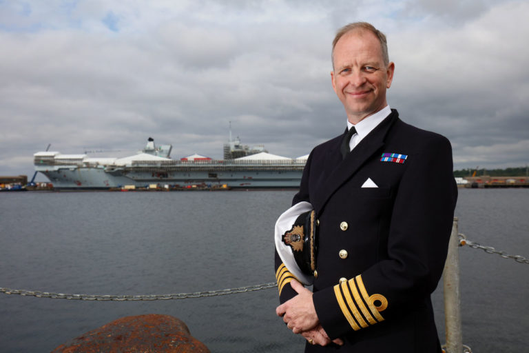 First commanding officer of HMS Queen Elizabeth joins the ship – Alert 5