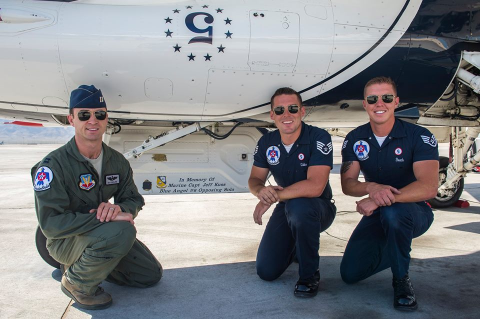 USAF honors Blue Angels No. 6 – Alert 5