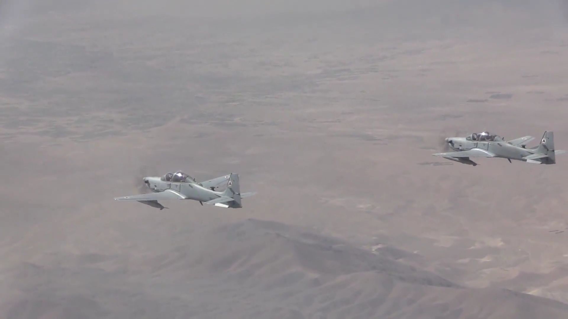A-29 training mission in Afghanistan