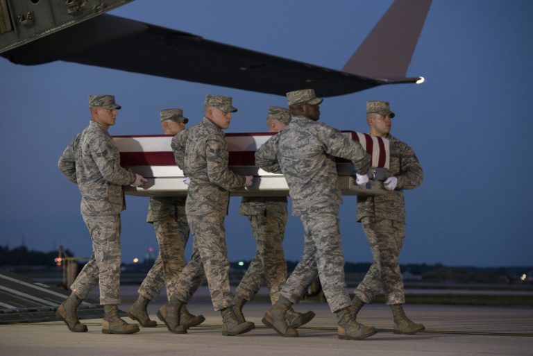 10 years after he was killed during a strafing run, remains of F-16 ...