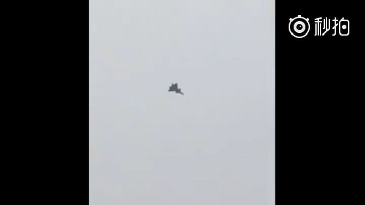 J-20 practicing aerobatic maneuvers, heading to an airshow?