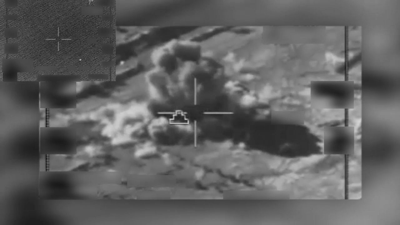 Coalition aircraft struck ISIL military equipment near Palmyra, Syria