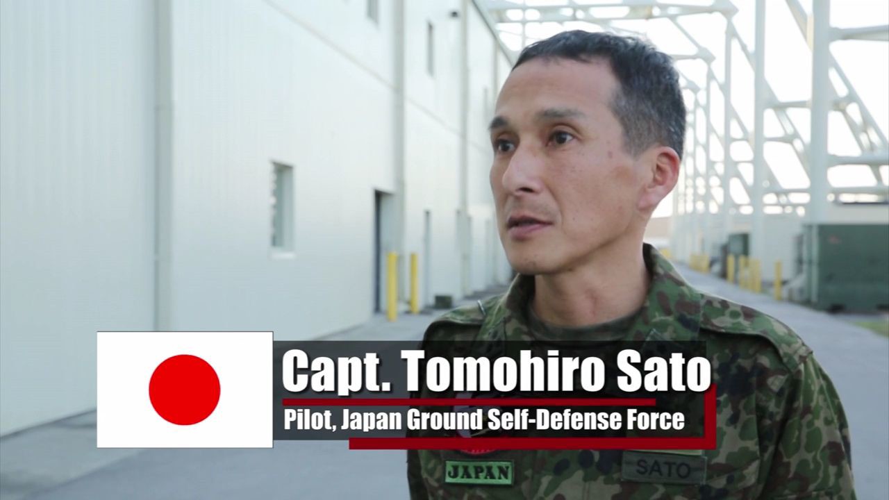 The first Japanese MV-22 instructor pilot
