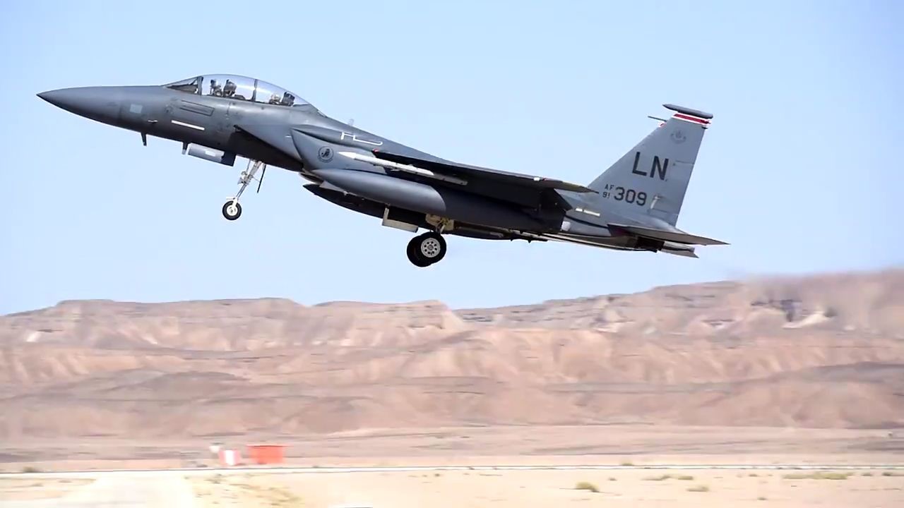 USAF F-15Es participate in Juniper Falcon 17-2