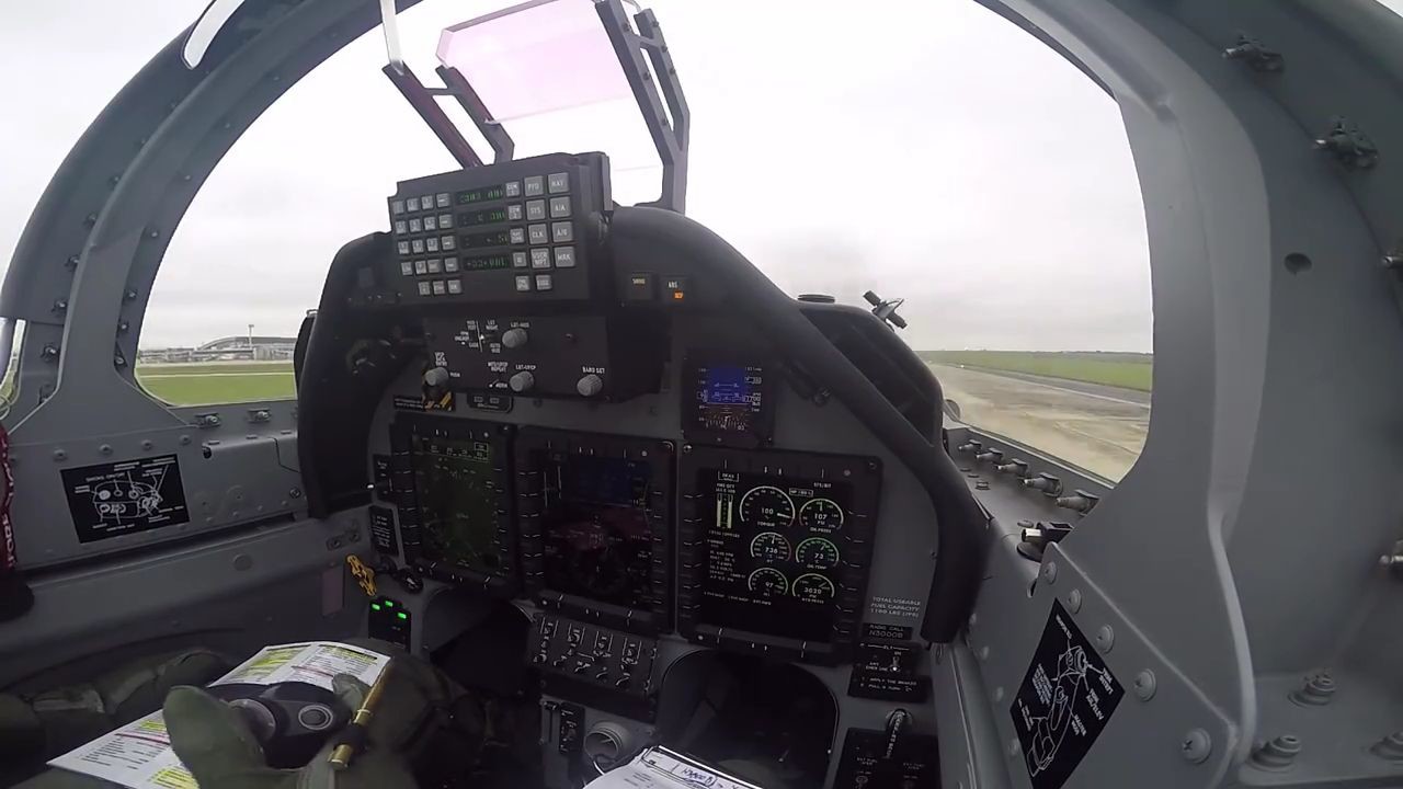Watch the delivery flight of Argentina’s T-6C
