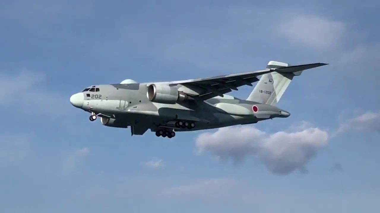 elint version of kawasaki c 2 has flown