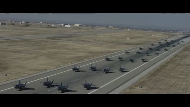 Watch 388th and 419th FW launch 35 F-35As
