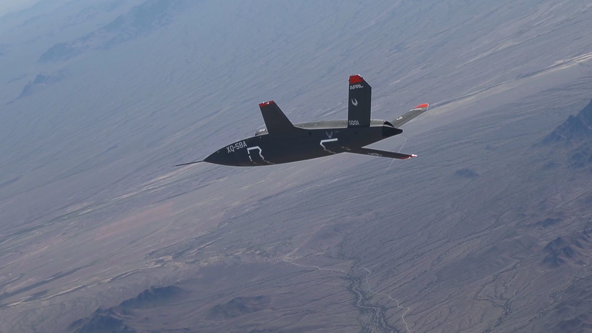 Watch the maiden flight of the XQ-58A Valkyrie