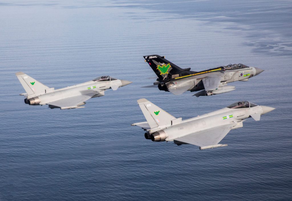 Ix B Squadron Is Now A Eurofighter Operator At Raf Lossiemouth Alert