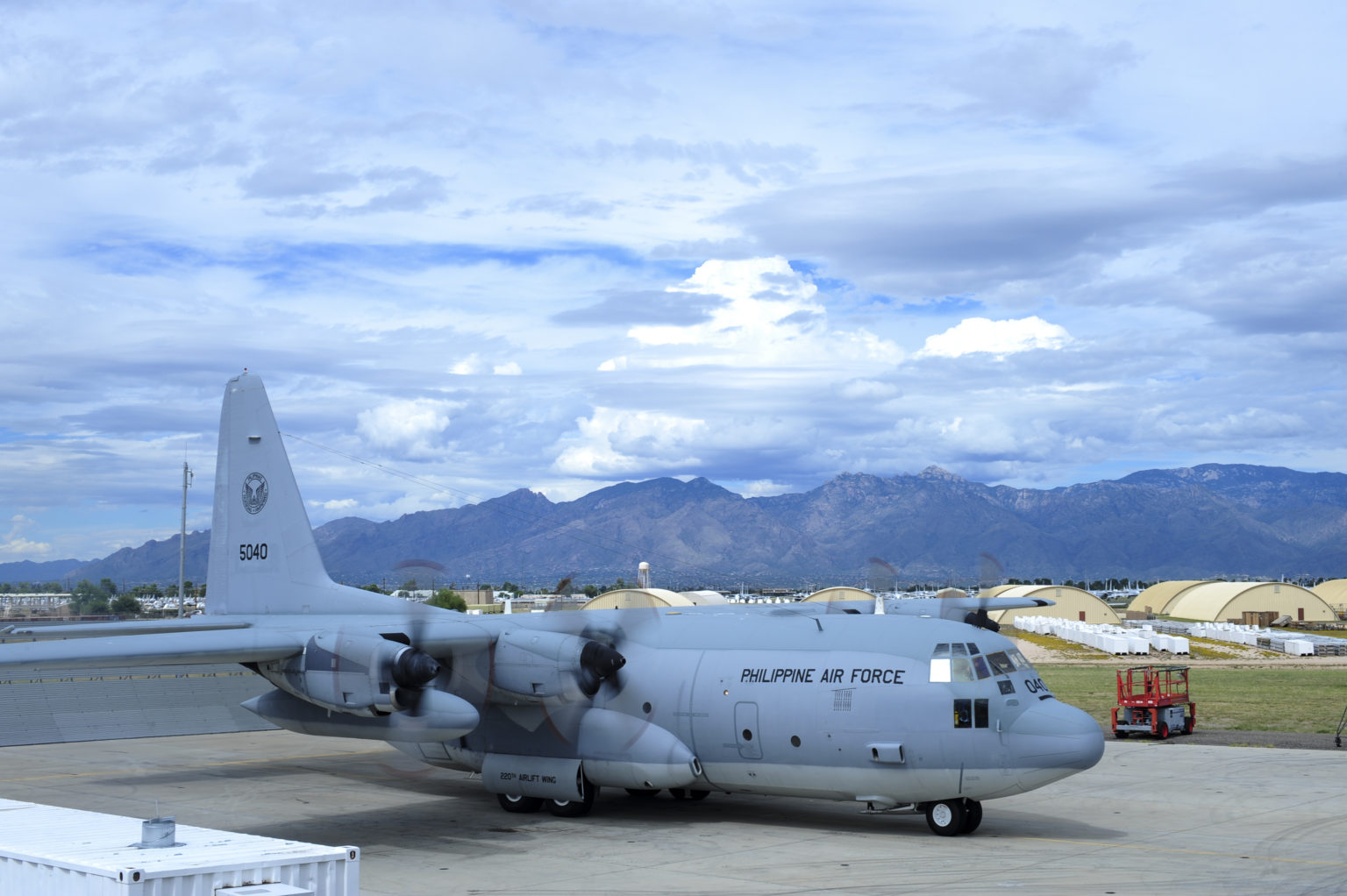 Philippine Air Force to take delivery of C-130 this month.