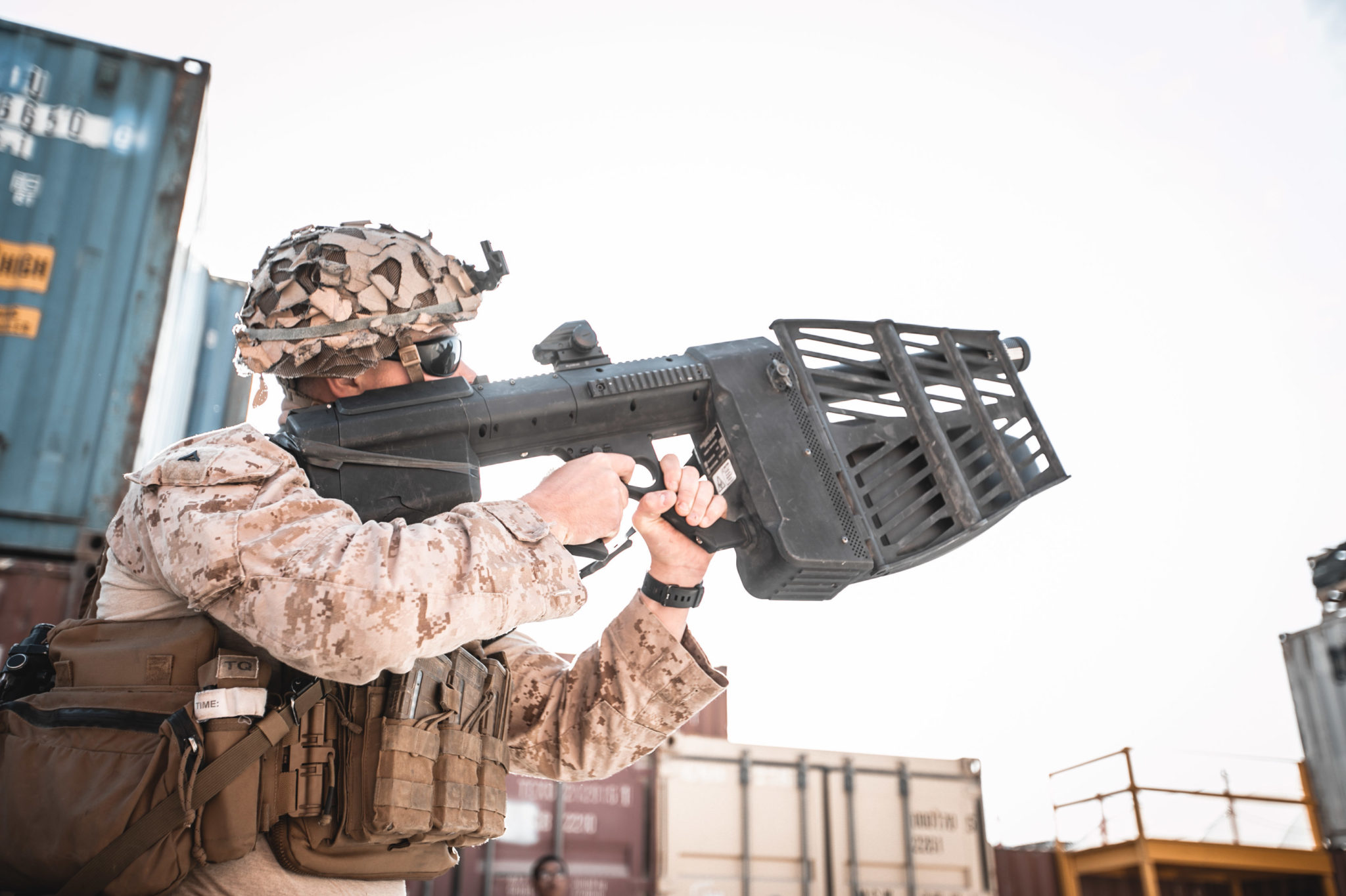 Spmagtf Cr Cc Marines Practice Using Drone Buster Alert 5