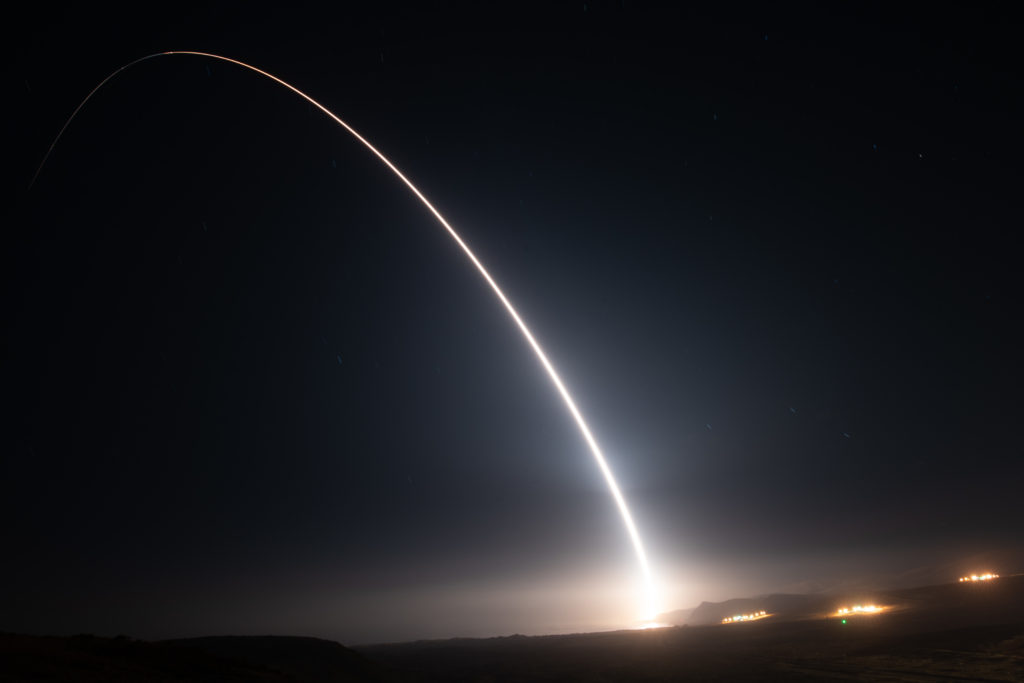 Minuteman III ICBM Test Launch From Vandenberg – Alert 5