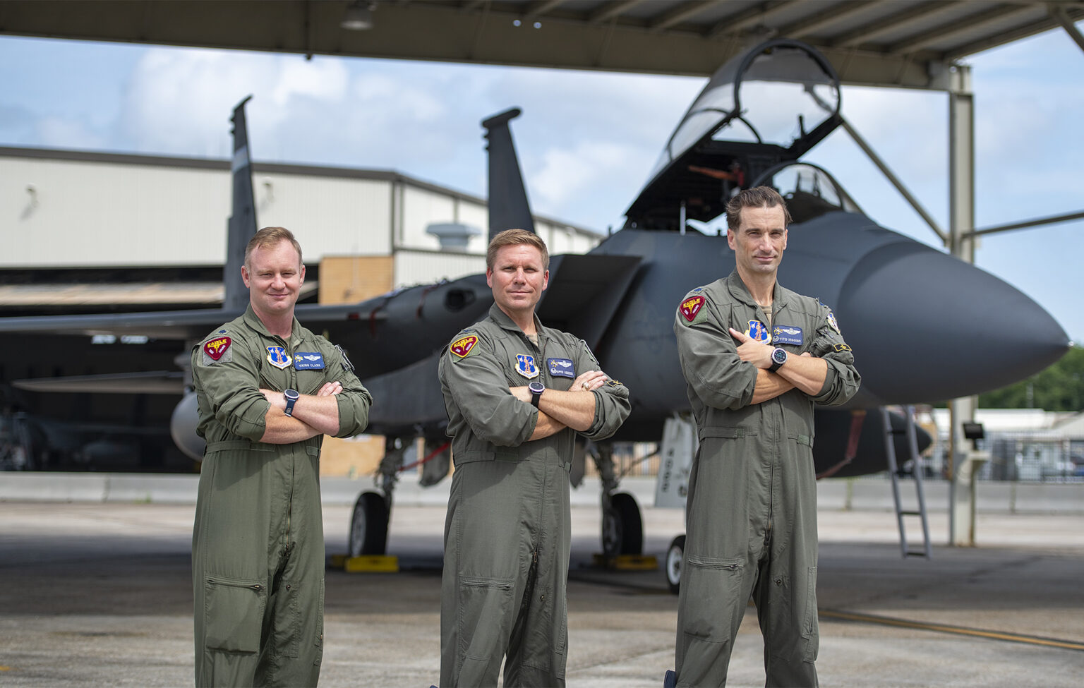 Three 159 FW Command Pilots soar to new heights with F-15 milestones ...